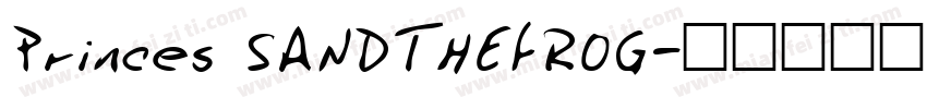 Princes SANDTHEFROG字体转换